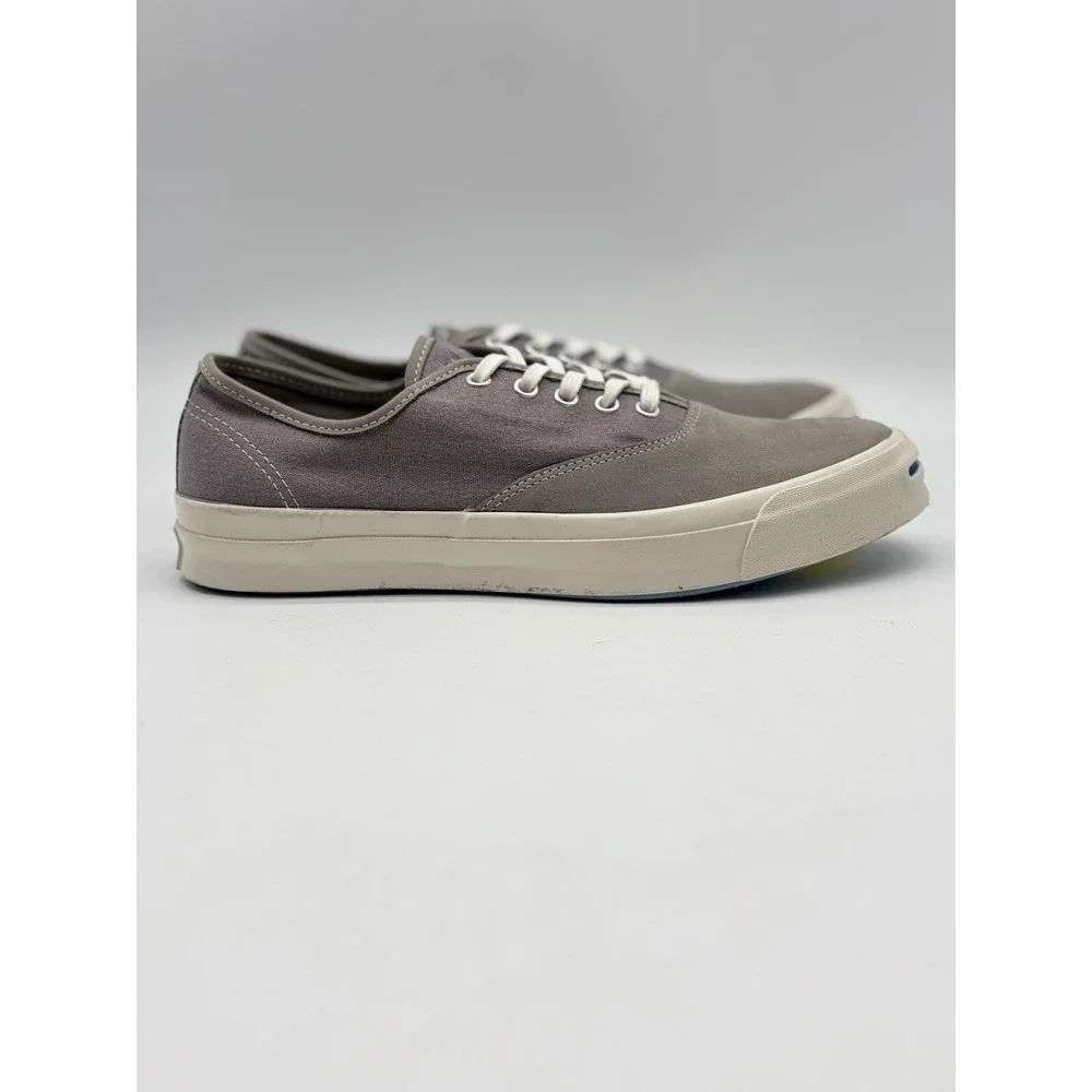 Converse Jack Purcell Grey Wool Textile Low Top Sneakers 153593C Mens 10